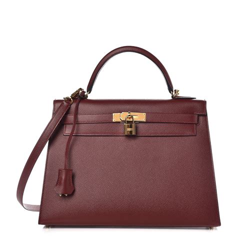 hermes rouge h epsom|hermes epsom sellier kelly.